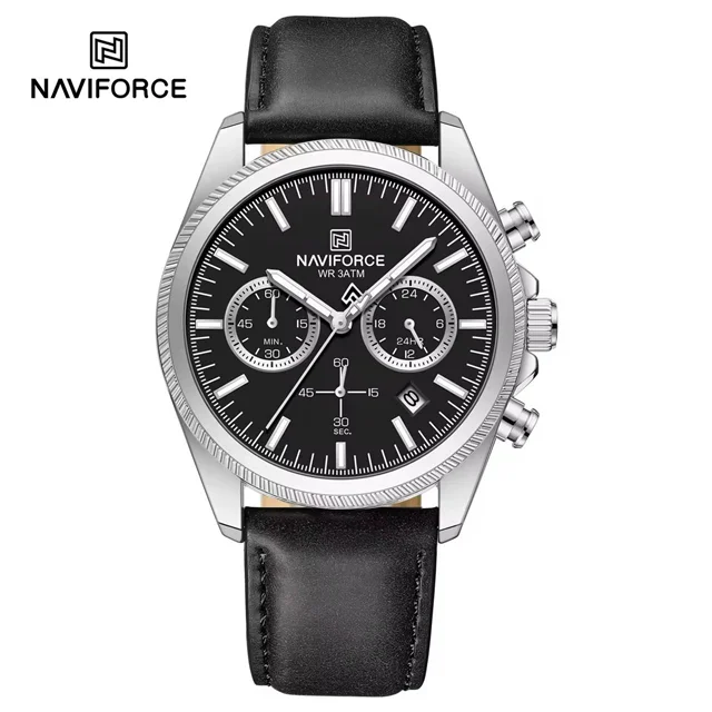 ساعت ناوی فورس  اورجینال مردانه NAVIFORCE  NF 8082L S/B/B