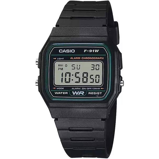 ساعت کاسیو اورجینال مردانه F-91W-3D